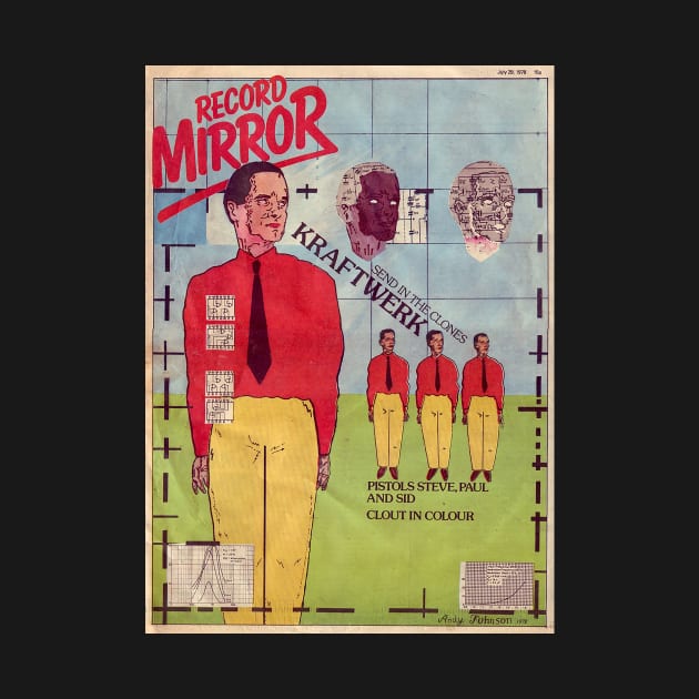 Vintage Kraftwerk Record Mirror 1978 by balungan88