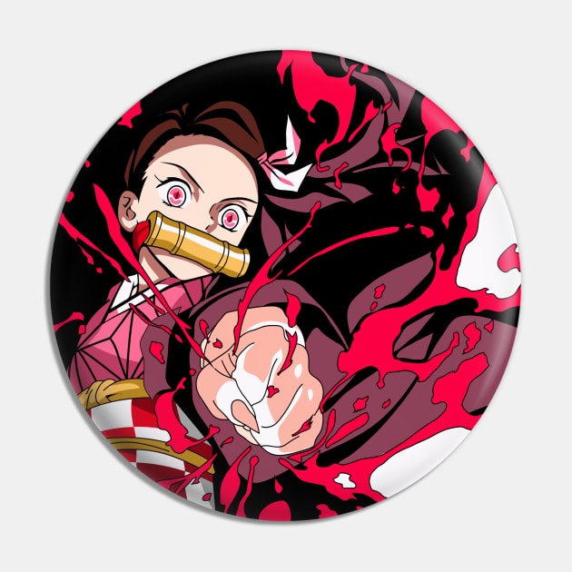 demon slayer Pin by Demonstore