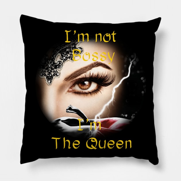 Bossy Evil Queen Pillow by willow141