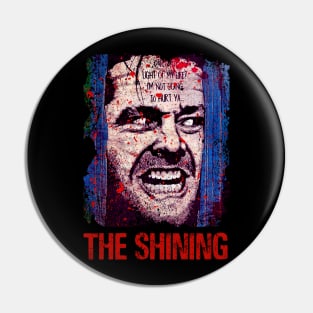 Shining Enigma Embrace the Classic Horror Genre and Haunting Moments of the Iconic Film on a Tee Pin