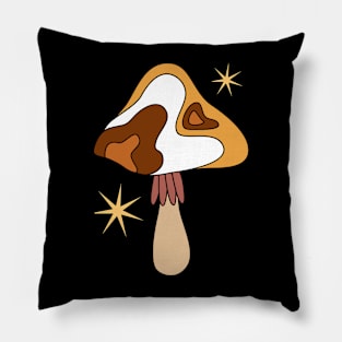 Retro mushroom Pillow