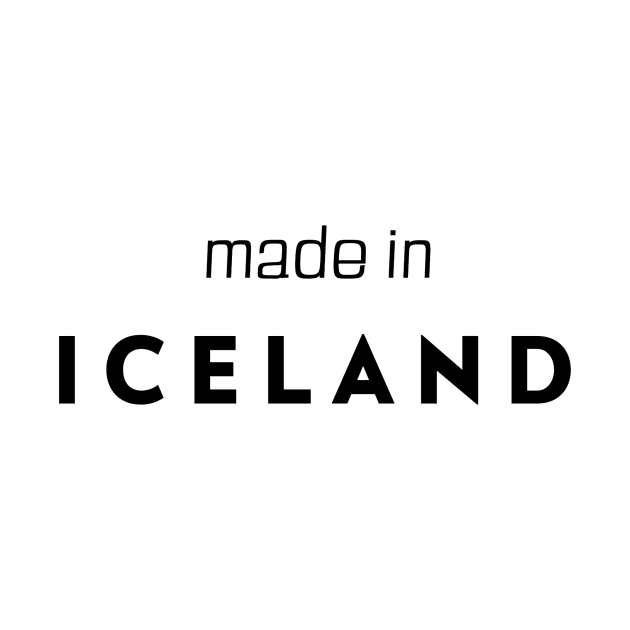 made in Iceland by B-shirts