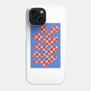 Matisse Inspired - checkerboard cut out 1 Phone Case