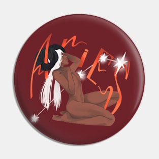 Astrology Aries Season Pin