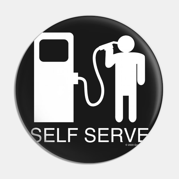 'Self Serve' Pin by Gouldeyecandy