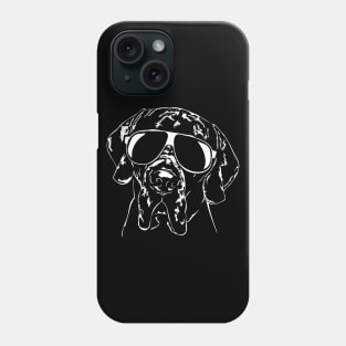 Funny Proud Great Dane sunglasses cool dog Phone Case