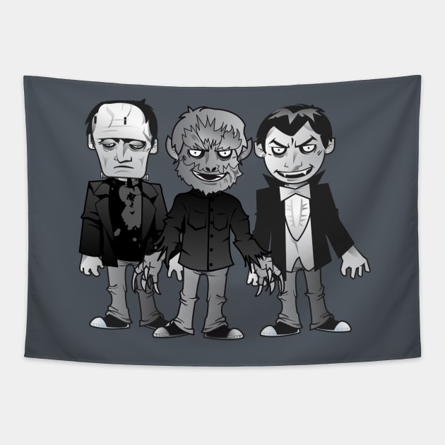 Classic horror Tapestry by MarcoDCarrillo