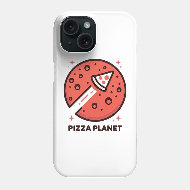 Pizza Planet Tribute - Fan Movie Theater Pizza Planet Movie Tribute - Pizza Planet best Tribute and Designs Piza Pitza Pitsa Planet Tribute - Pizza Lover Pizza Slice - Pizza and Chill Phone Case by TributeDesigns