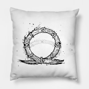 Omega, God of war PS 4 Pillow