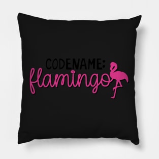 West Wing Codename Flamingo Pillow