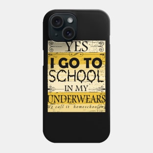 Funny Homeschooling Phone Case