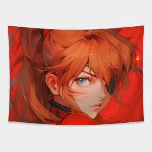 asuka eyepatch Tapestry