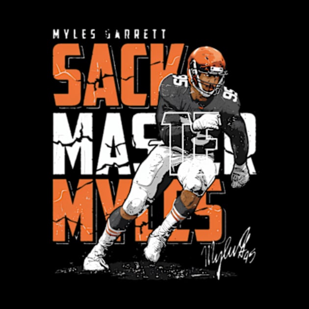 Myles Garrett Cleveland Sack Master Myles by binchudala