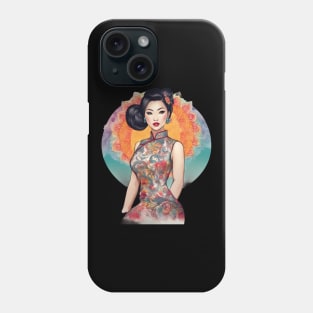 Chinese Dragon Lady Phone Case