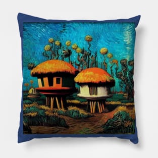 Starry Night in Kashyyyk Pillow