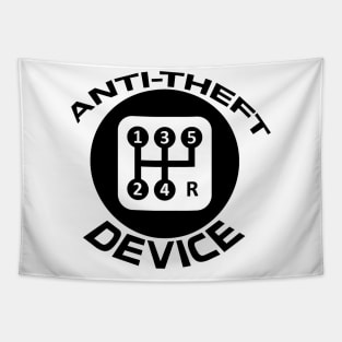 Anti-Theft Device Stick Shift Tapestry