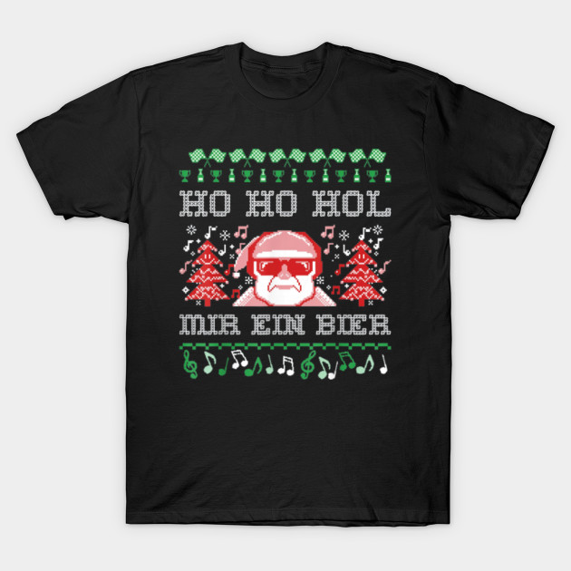 Ugly Christmas Weihnachten Advent Bier Spruch Gluhwein Party Ugly Christmas Weihnachten Advent T Shirt Teepublic