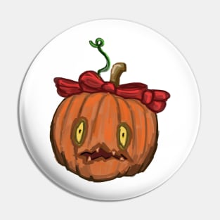 Pumpkin smiling Pin