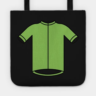 Green Sprinters Cycling Jersey Pattern Tote