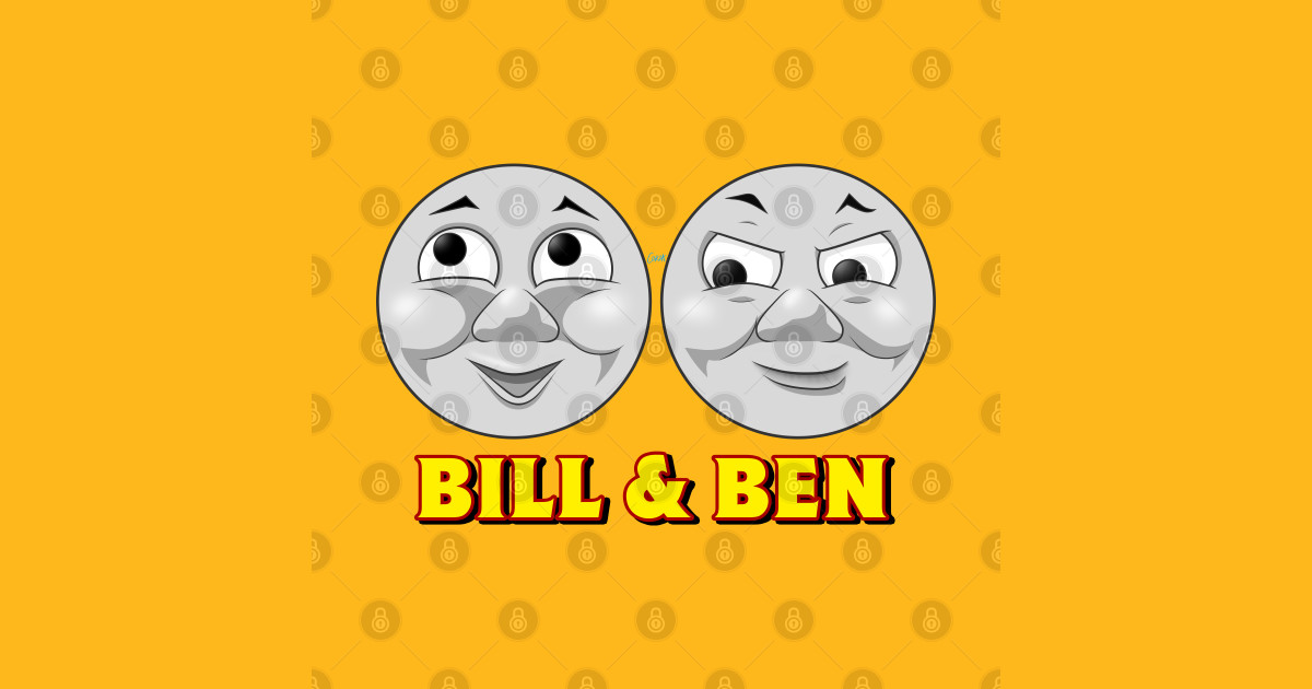 Bill & Ben Twins Thomas And Friends Kids TShirt TeePublic