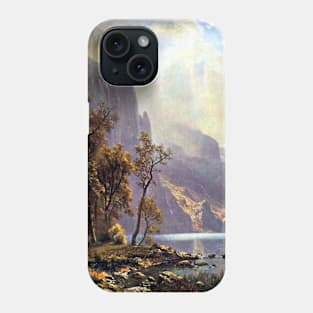 Lake Tahoe by Albert Bierstadt Phone Case