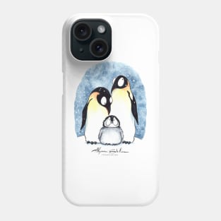 Penguins family Phone Case