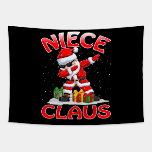 Niece Santa Claus Christmas Matching Costume Tapestry