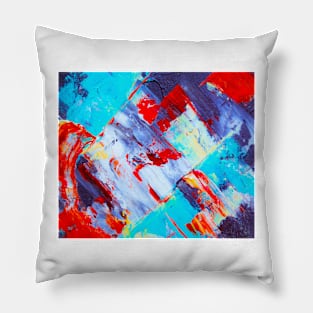 Abstract paintings colors Pillow