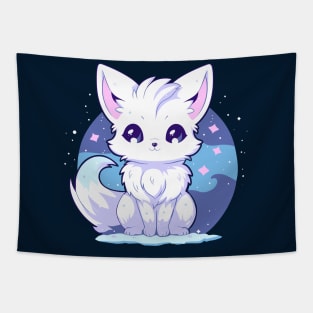 Arctic Fox Tapestry