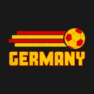 Germany Football Retro Vintage T-Shirt