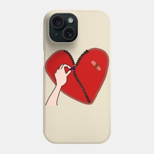 Open heart Phone Case