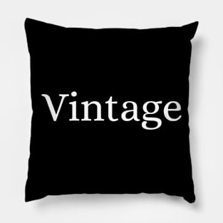 Vintage Pillow