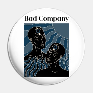 The Dark Sun Of Bad Company Pin