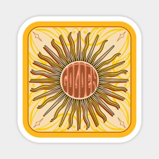 Golden Sun Magnet