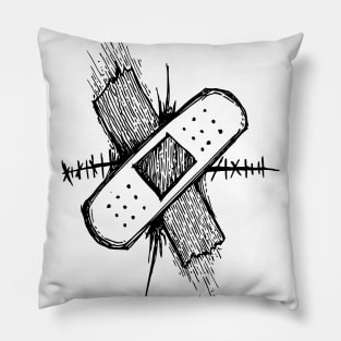 Abstract Plaster Pillow