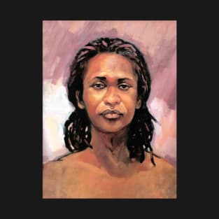 Portrait of Kuntamare ~ oil painting T-Shirt