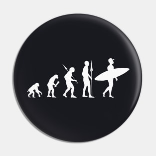 Surfer Evolution Pin