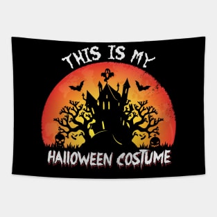 This is my Halloween Costume Tapestry