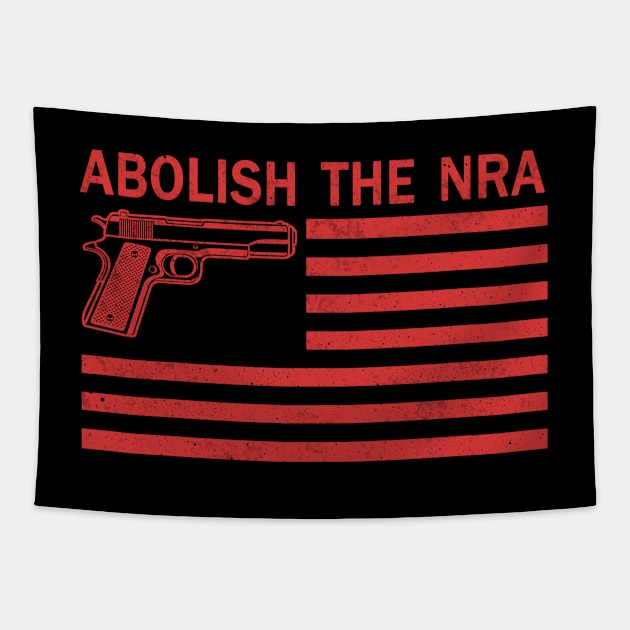 Abolish the NRA Tapestry by valentinahramov