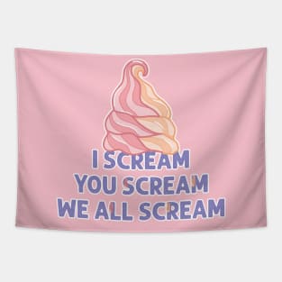 We All Scream for Ice Cream Tapestry