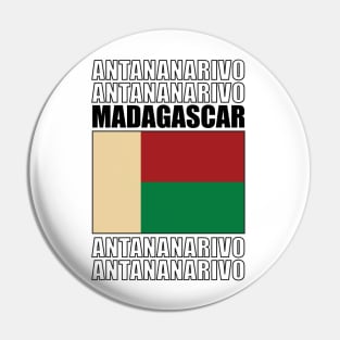 Flag of Madagascar Pin