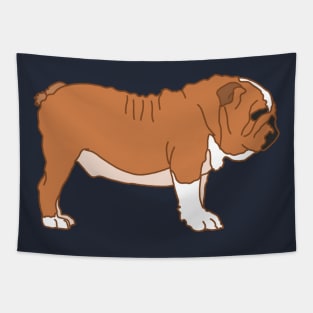 Bulldog Pocket Tee Tapestry