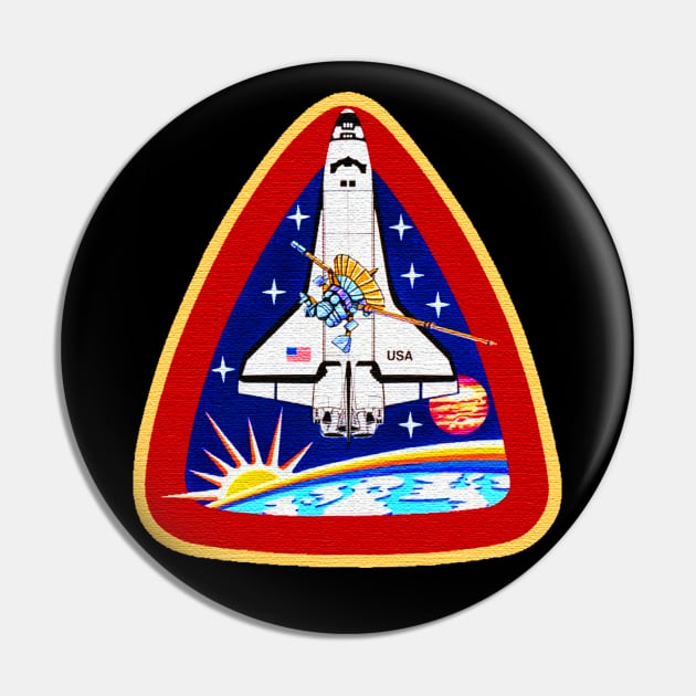 Black Panther Art - NASA Space Badge 27 Pin by The Black Panther