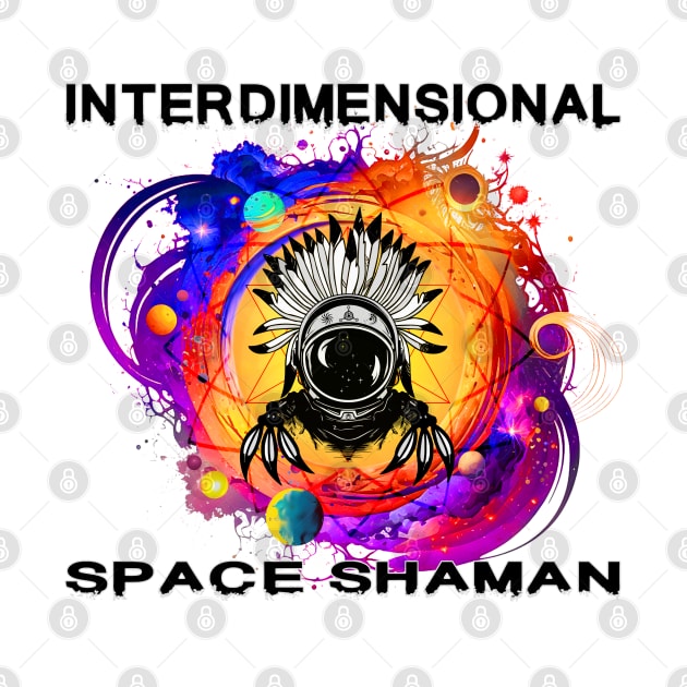 INTERDIMENSIONAL SPACE SHAMAN-COLOR by Tripnotic