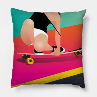 Skate Girl Pillow