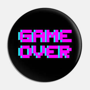 Game Over - All purple Pin