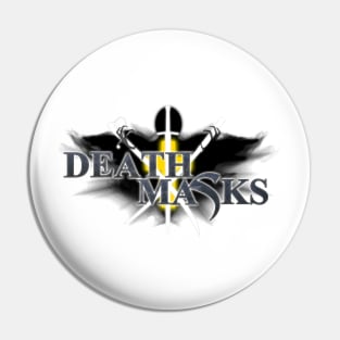 Death Masks Pin