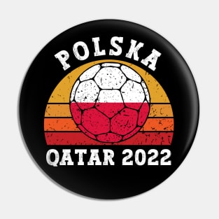 Polska Football Pin