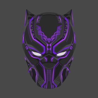 Black Panther - Purple T-Shirt