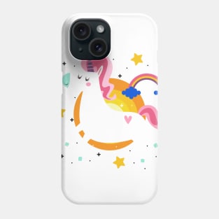 Funny Unicorn Phone Case